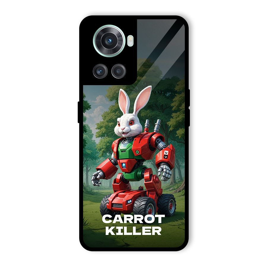 Carrot Killer Glass Back Case for OnePlus 10R