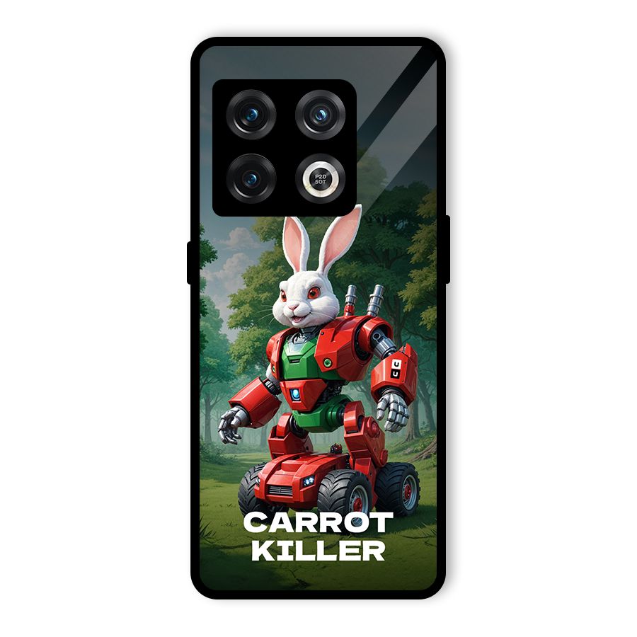 Carrot Killer Glass Back Case for OnePlus 10 Pro 5G