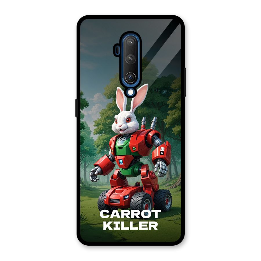 Carrot Killer Glass Back Case for OnePlus 7T Pro