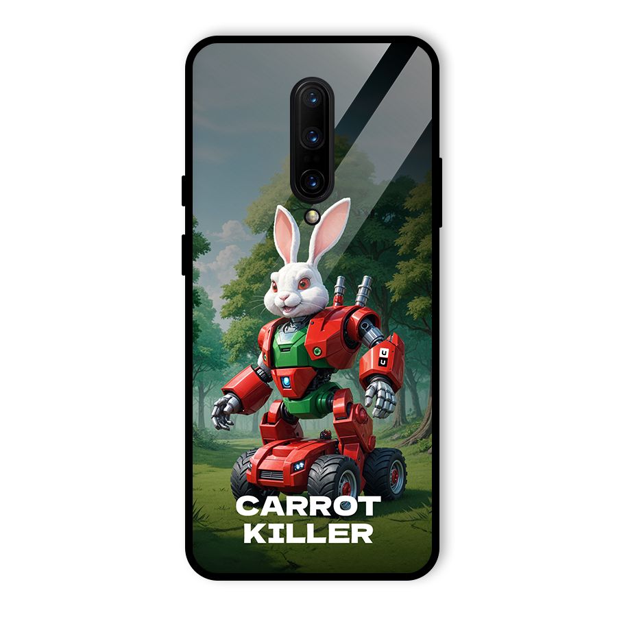 Carrot Killer Glass Back Case for OnePlus 7 Pro