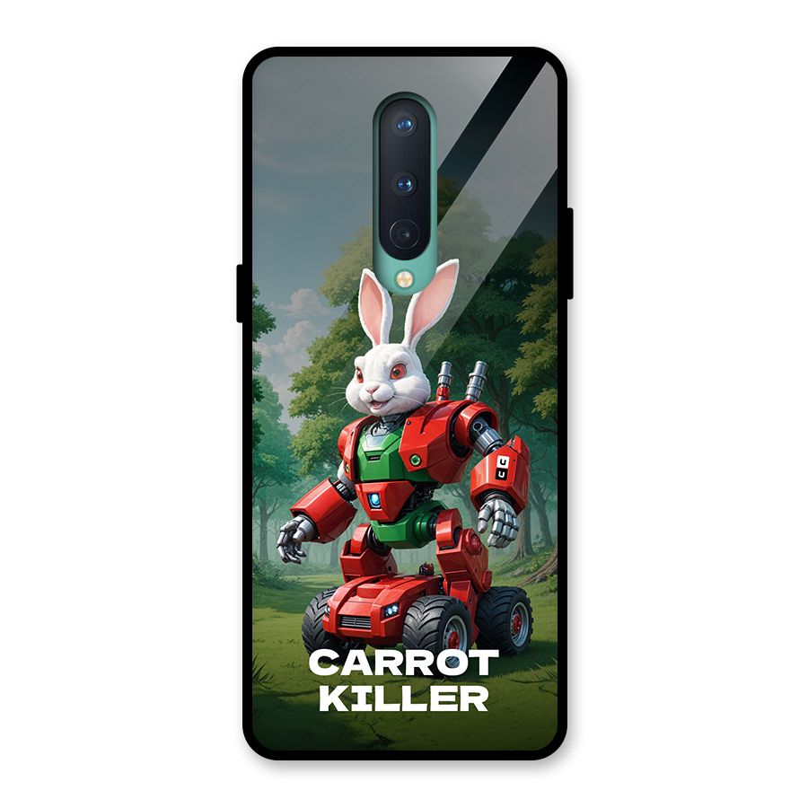 Carrot Killer Glass Back Case for OnePlus 8