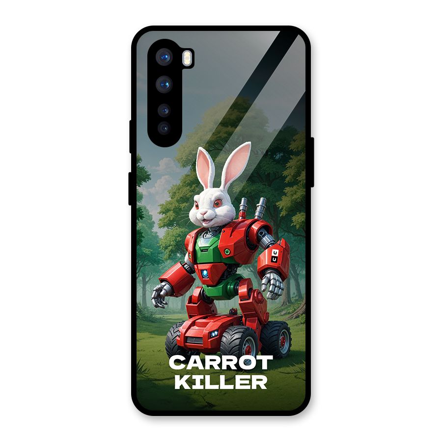 Carrot Killer Glass Back Case for OnePlus Nord