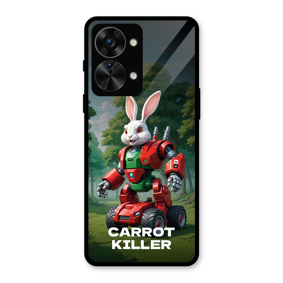 Carrot Killer Glass Back Case for OnePlus Nord 2T