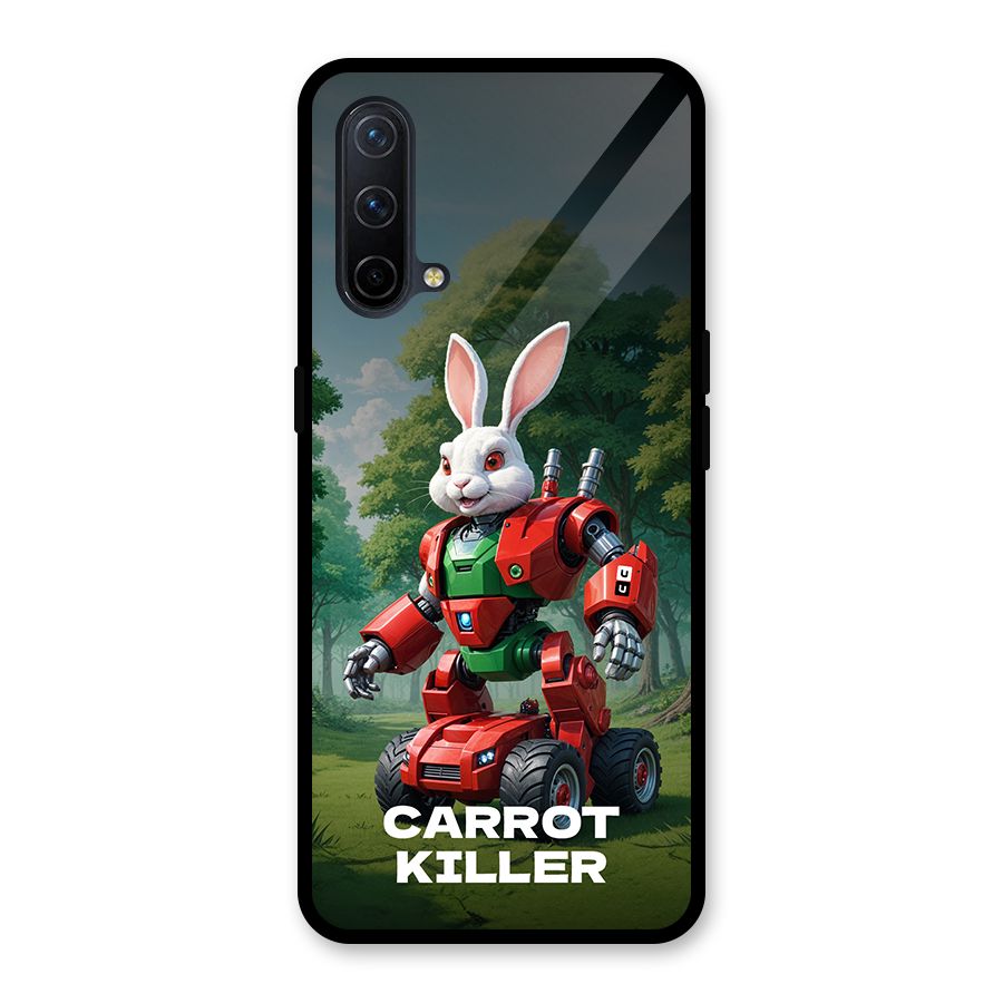 Carrot Killer Glass Back Case for OnePlus Nord CE 5G