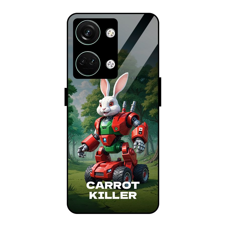 Carrot Killer Glass Back Case for Oneplus Nord 3