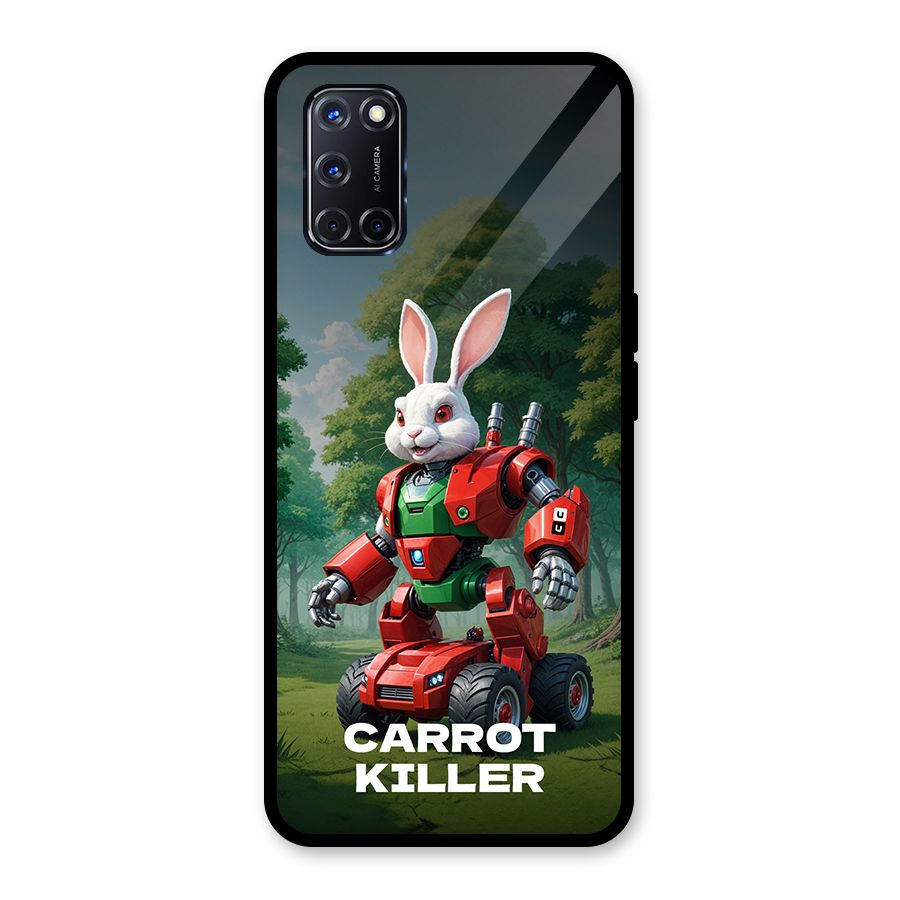 Carrot Killer Glass Back Case for Oppo A52
