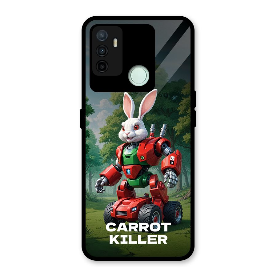Carrot Killer Glass Back Case for Oppo A53