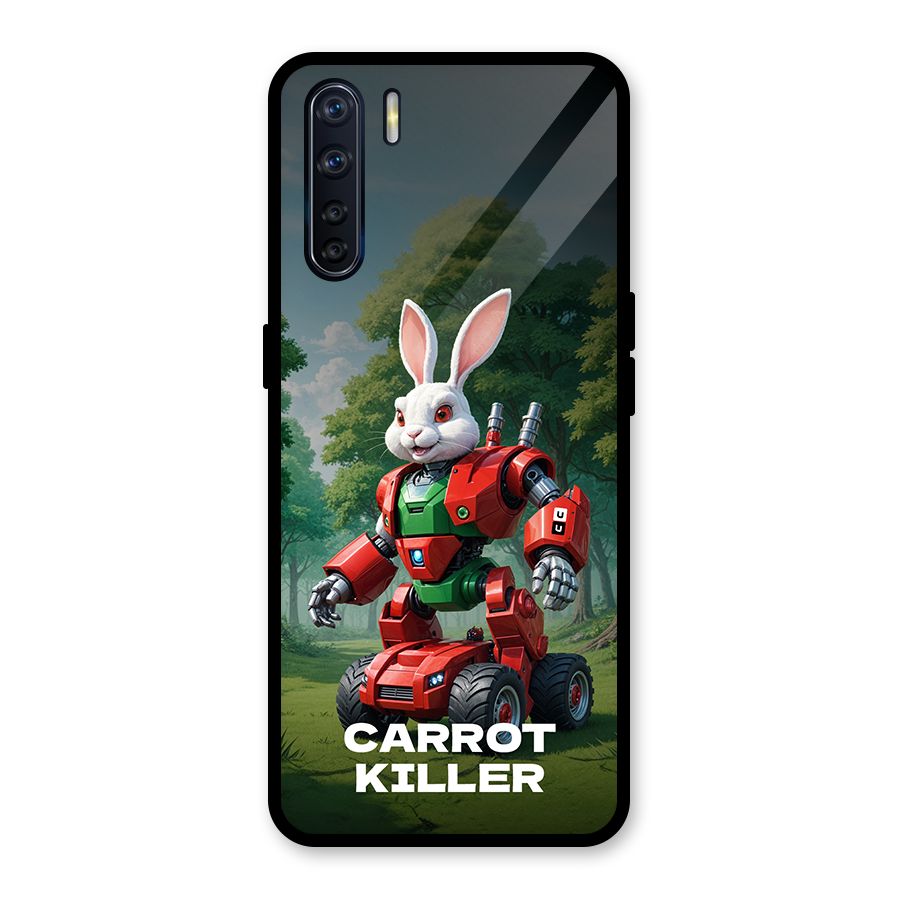 Carrot Killer Glass Back Case for Oppo F15