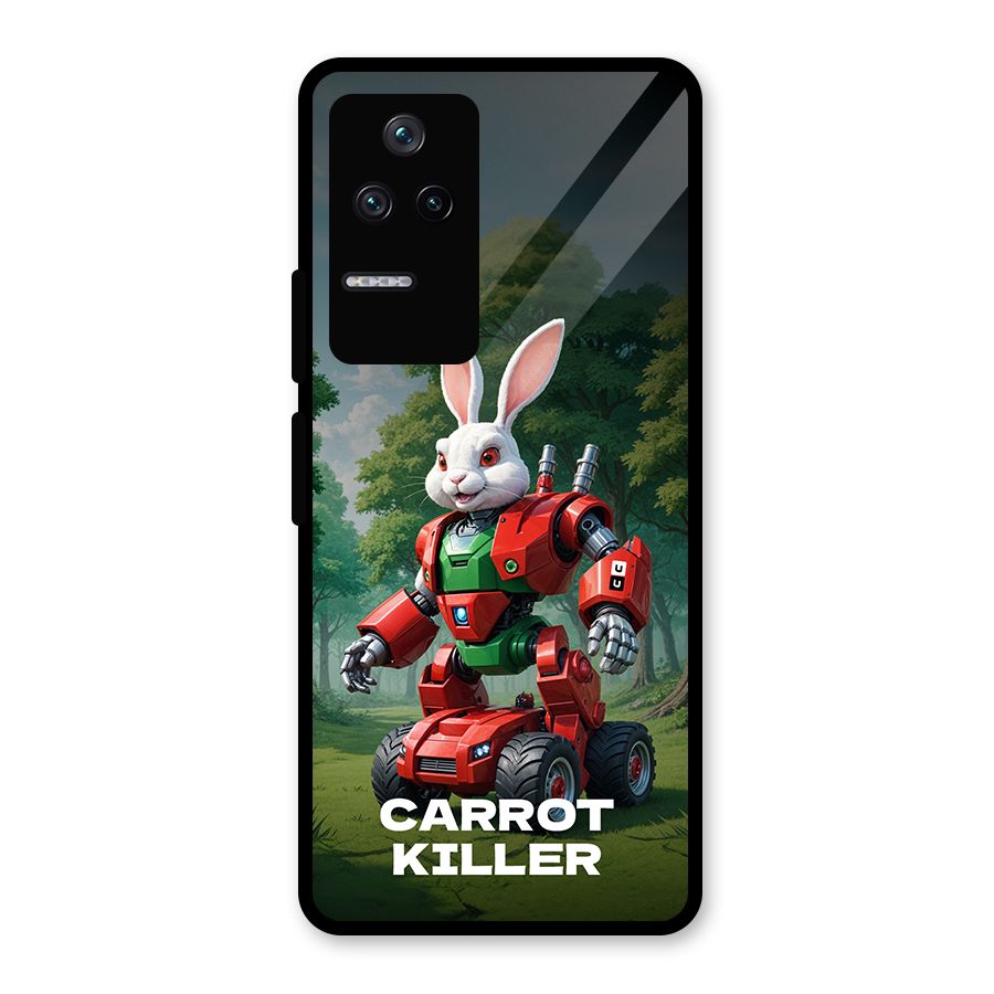 Carrot Killer Glass Back Case for Poco F4 5G