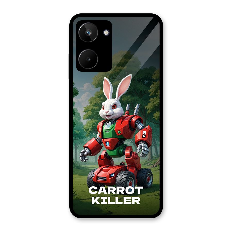 Carrot Killer Glass Back Case for Realme 10