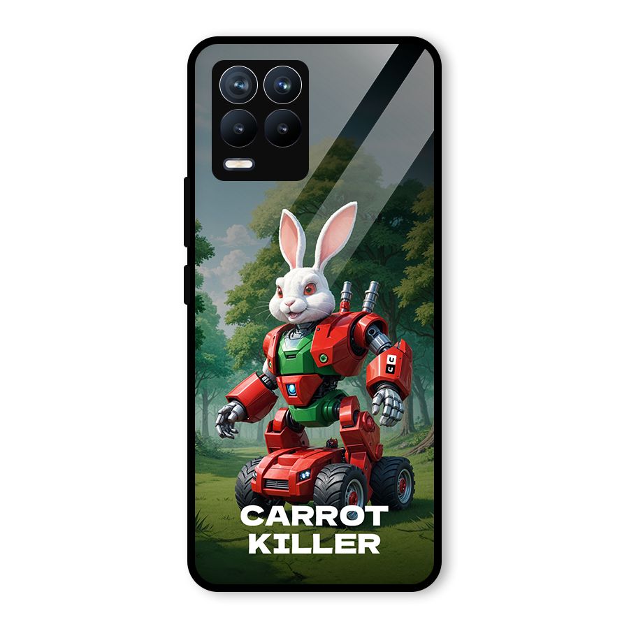 Carrot Killer Glass Back Case for Realme 8
