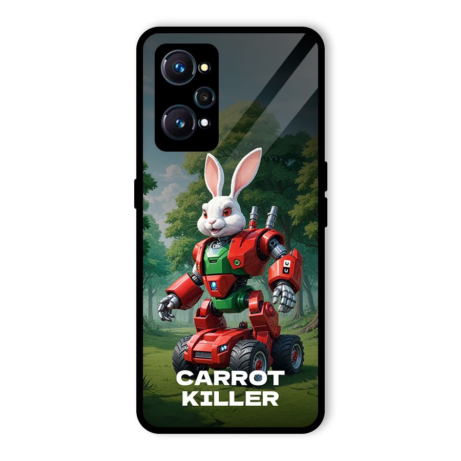 Carrot Killer Glass Back Case for Realme GT 2