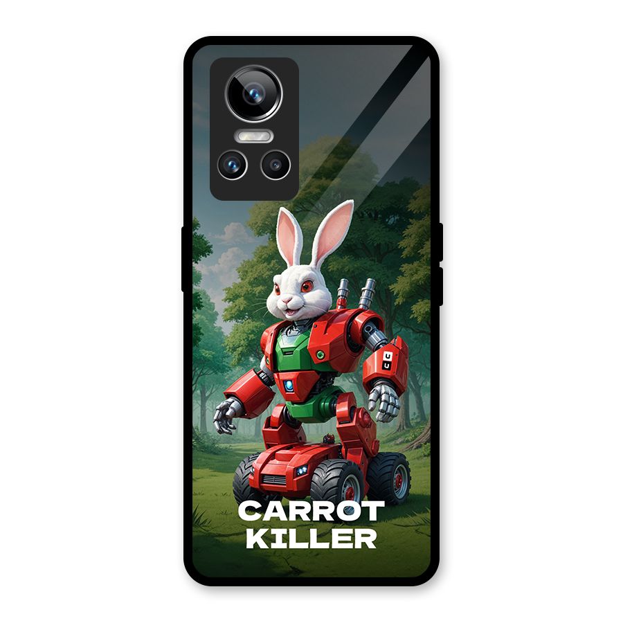 Carrot Killer Glass Back Case for Realme GT Neo 3