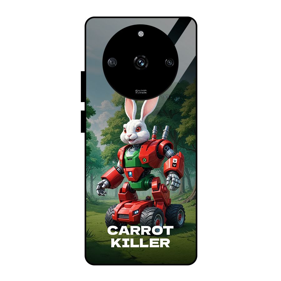 Carrot Killer Glass Back Case for Realme Narzo 60 5G