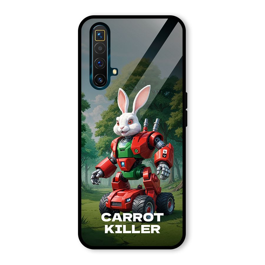 Carrot Killer Glass Back Case for Realme X3