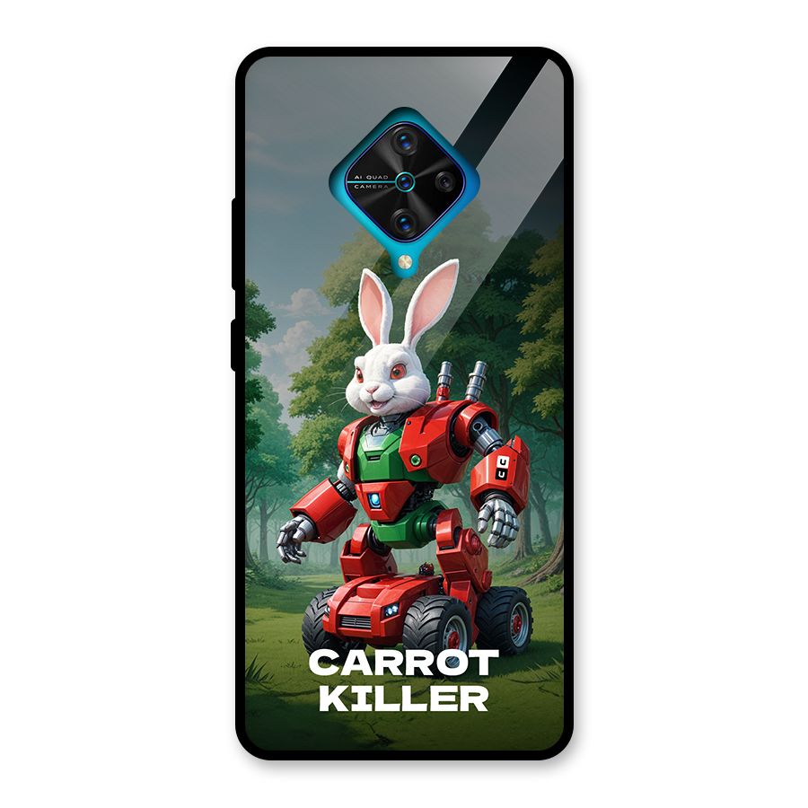 Carrot Killer Glass Back Case for Vivo S1 Pro