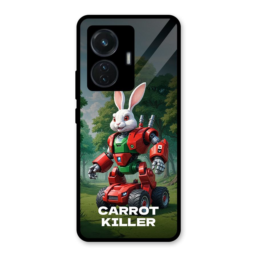 Carrot Killer Glass Back Case for Vivo T1 44W