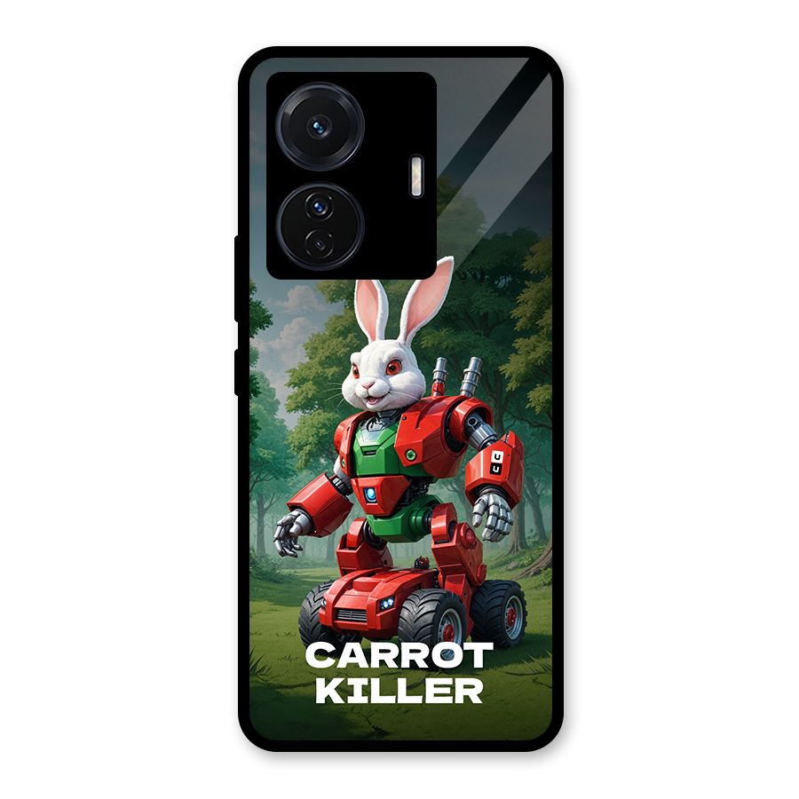 Carrot Killer Glass Back Case for Vivo T1 Pro