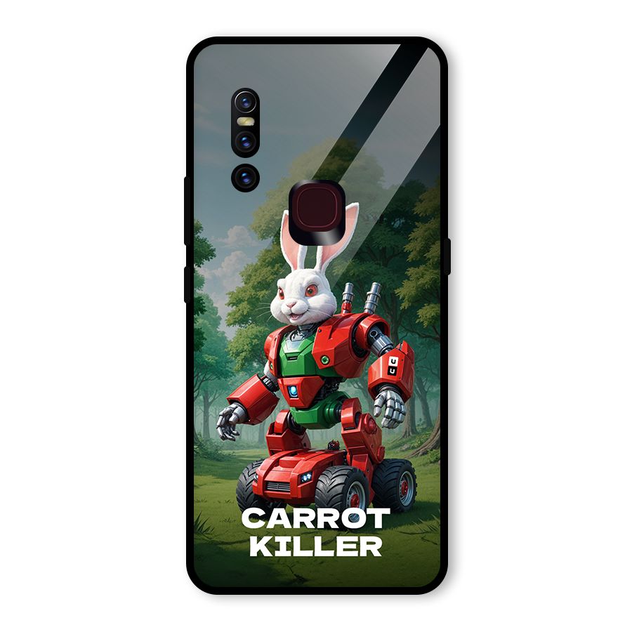 Carrot Killer Glass Back Case for Vivo V15