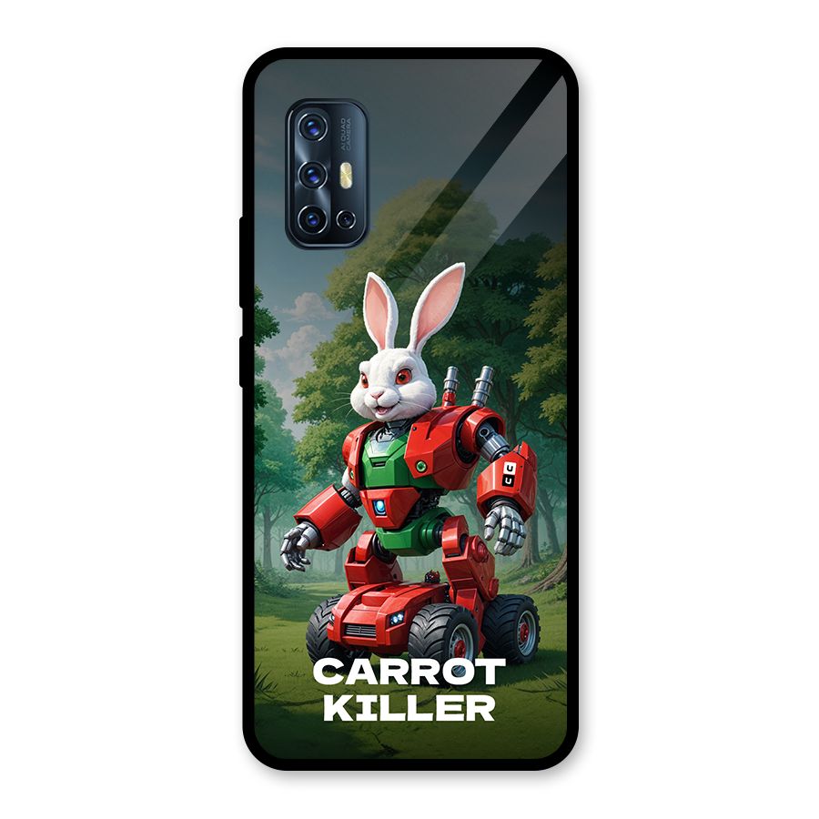 Carrot Killer Glass Back Case for Vivo V17