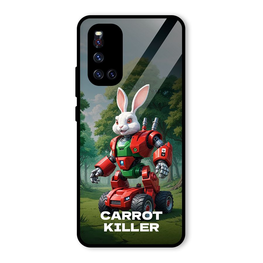 Carrot Killer Glass Back Case for Vivo V19