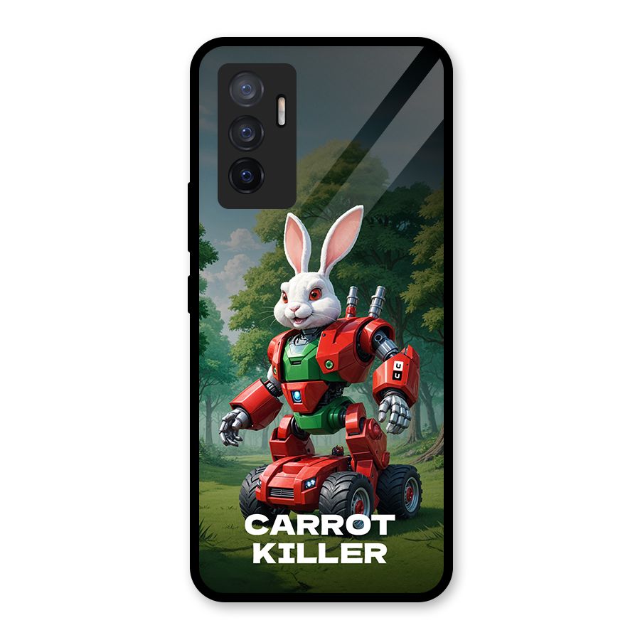 Carrot Killer Glass Back Case for Vivo V23e