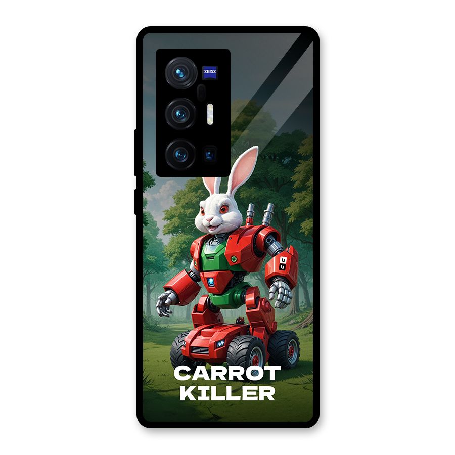 Carrot Killer Glass Back Case for Vivo X70 Pro Plus