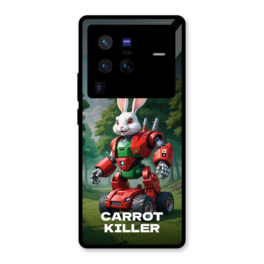 Carrot Killer Glass Back Case for Vivo X80 Pro
