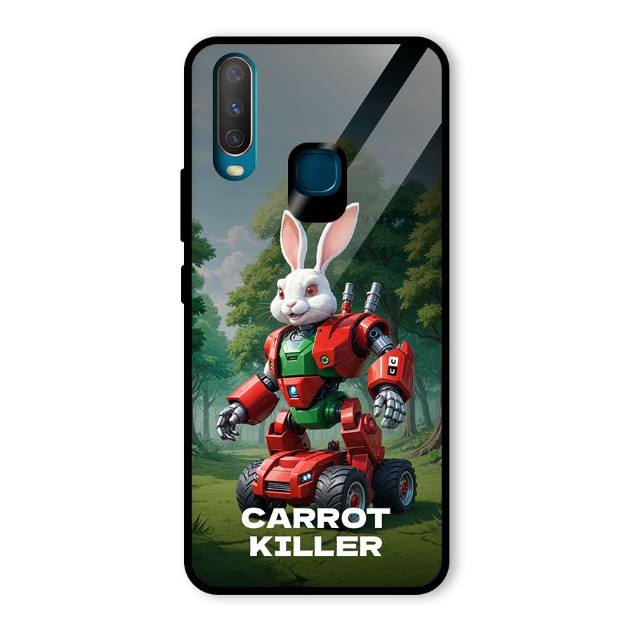 Carrot Killer Glass Back Case for Vivo Y15