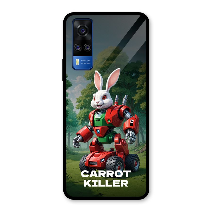 Carrot Killer Glass Back Case for Vivo Y31