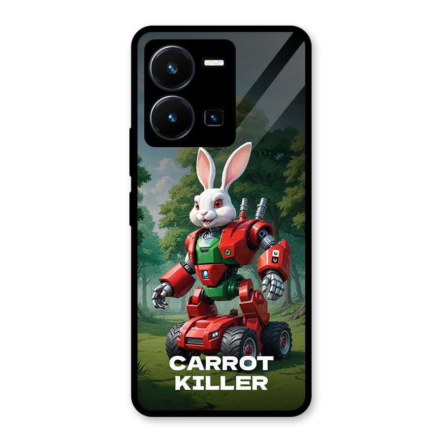 Carrot Killer Glass Back Case for Vivo Y35