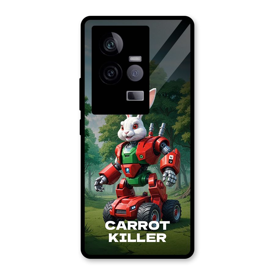 Carrot Killer Glass Back Case for Vivo iQOO 11 5G