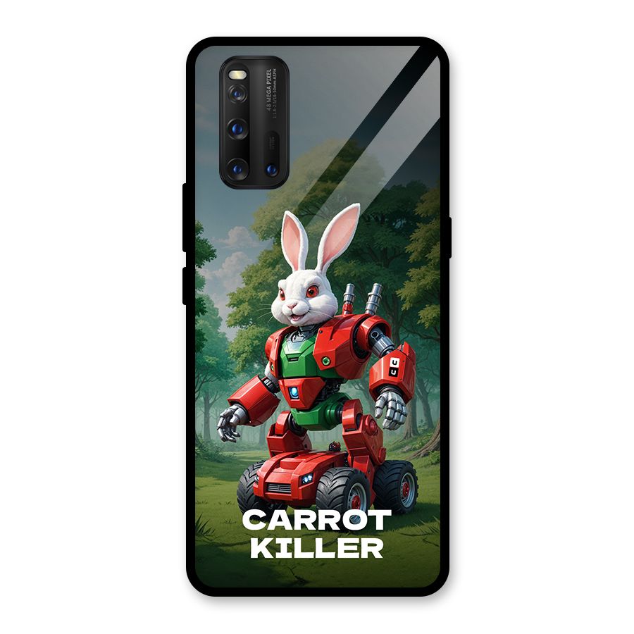 Carrot Killer Glass Back Case for Vivo iQOO 3