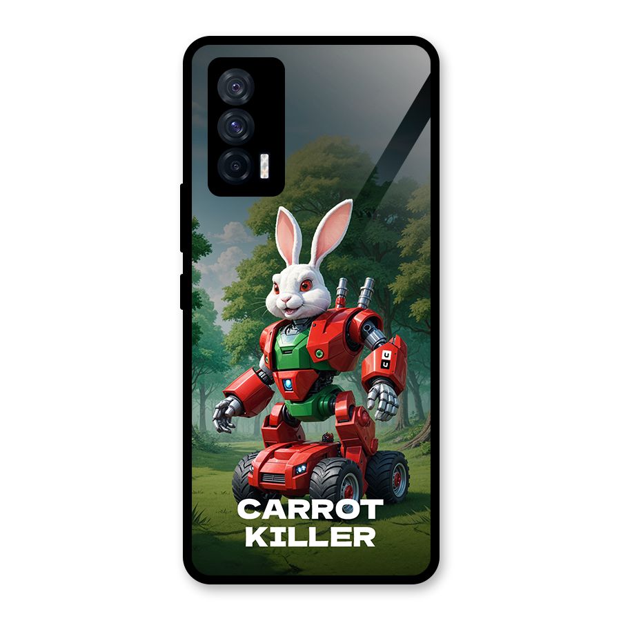 Carrot Killer Glass Back Case for Vivo iQOO 7 5G