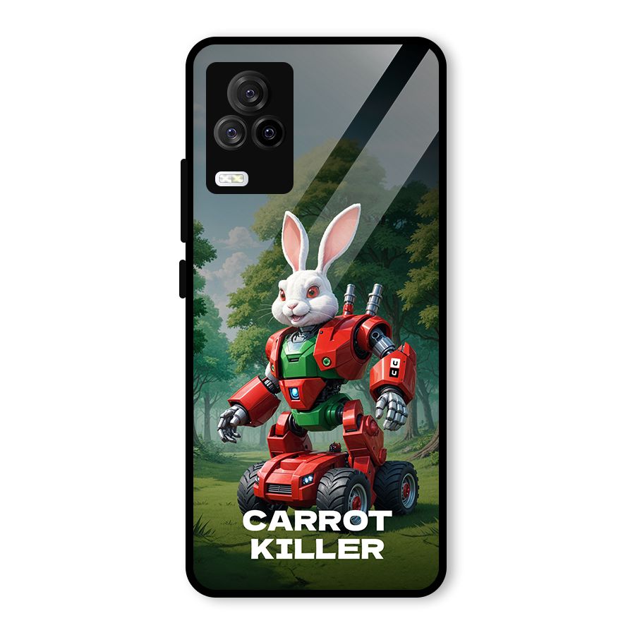 Carrot Killer Glass Back Case for Vivo iQOO 7 Legend 5G