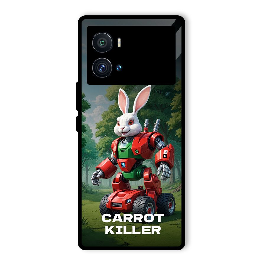 Carrot Killer Glass Back Case for Vivo iQOO 9 Pro