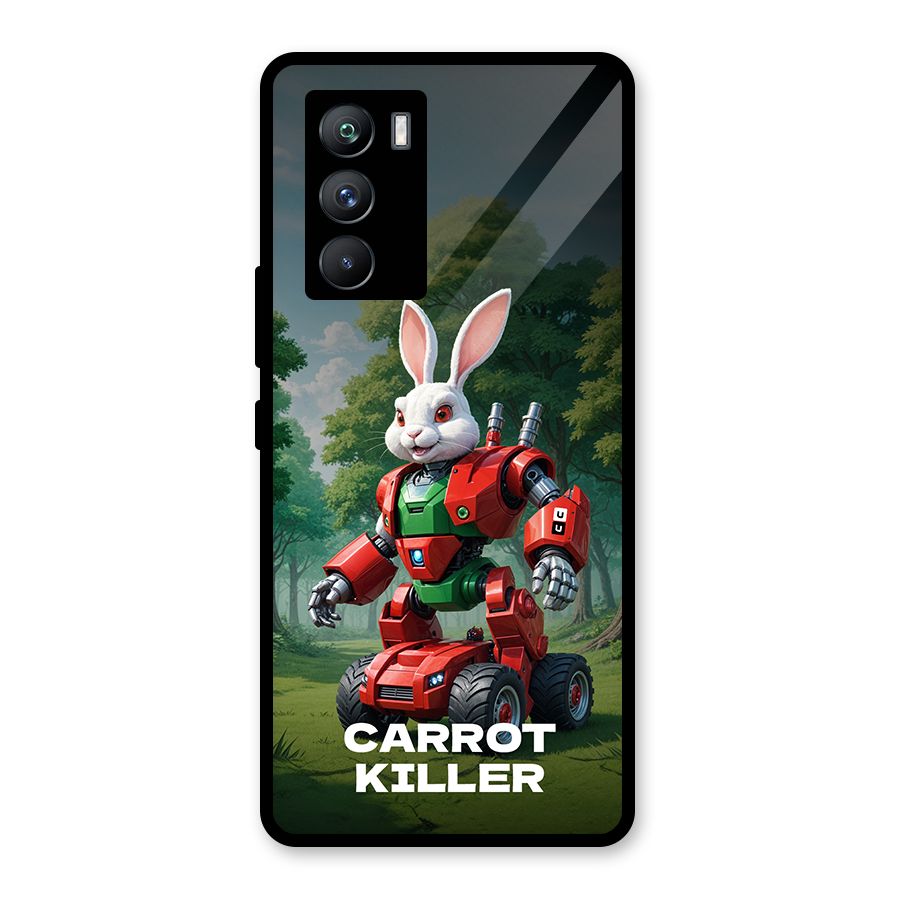 Carrot Killer Glass Back Case for Vivo iQOO 9 SE