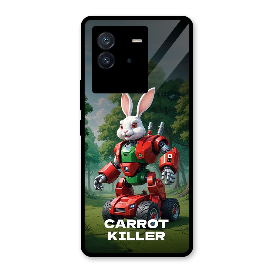 Carrot Killer Glass Back Case for Vivo iQOO Neo 6 5G