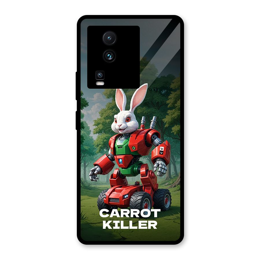 Carrot Killer Glass Back Case for Vivo iQOO Neo 7 Pro