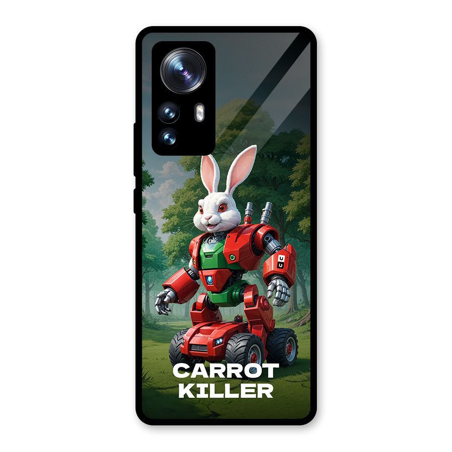 Carrot Killer Glass Back Case for Xiaomi 12 Pro