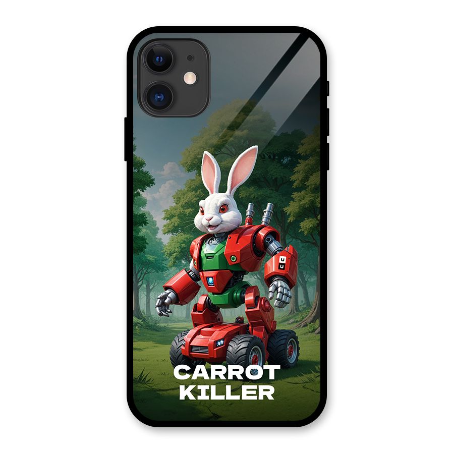 Carrot Killer Glass Back Case for iPhone 11