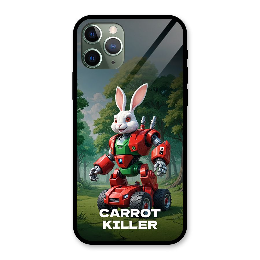 Carrot Killer Glass Back Case for iPhone 11 Pro