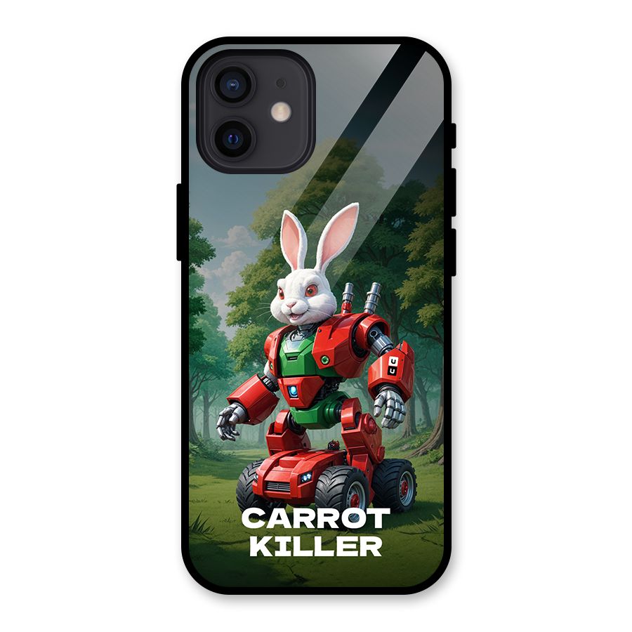 Carrot Killer Glass Back Case for iPhone 12