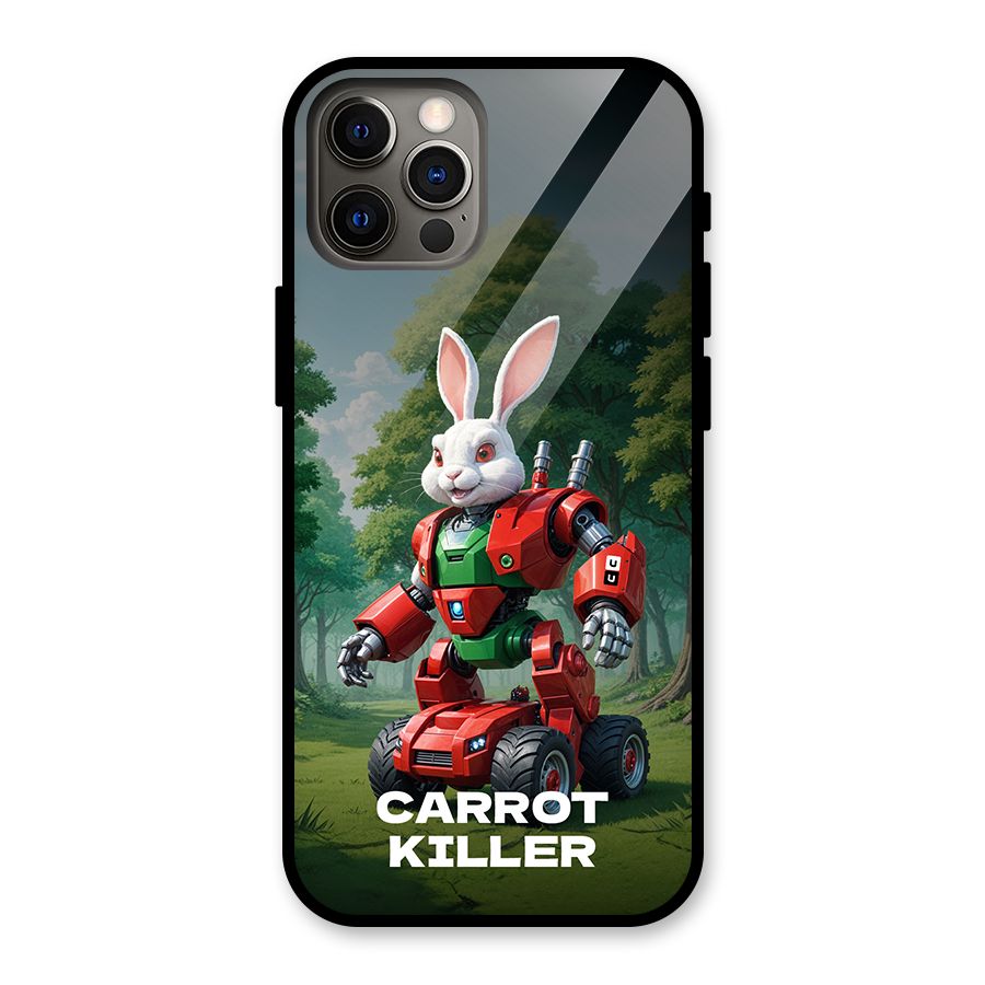 Carrot Killer Glass Back Case for iPhone 12 Pro