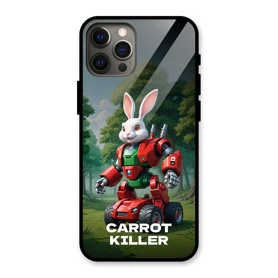 Carrot Killer Glass Back Case for iPhone 12 Pro Max