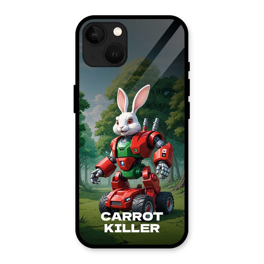 Carrot Killer Glass Back Case for iPhone 13