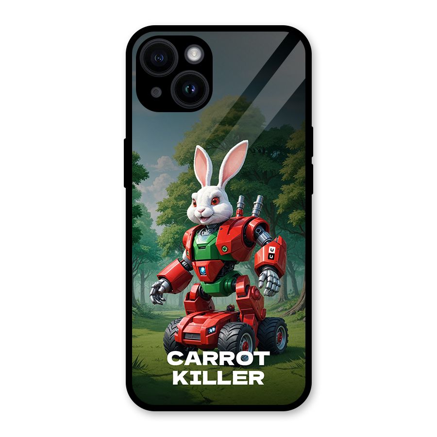 Carrot Killer Glass Back Case for iPhone 14