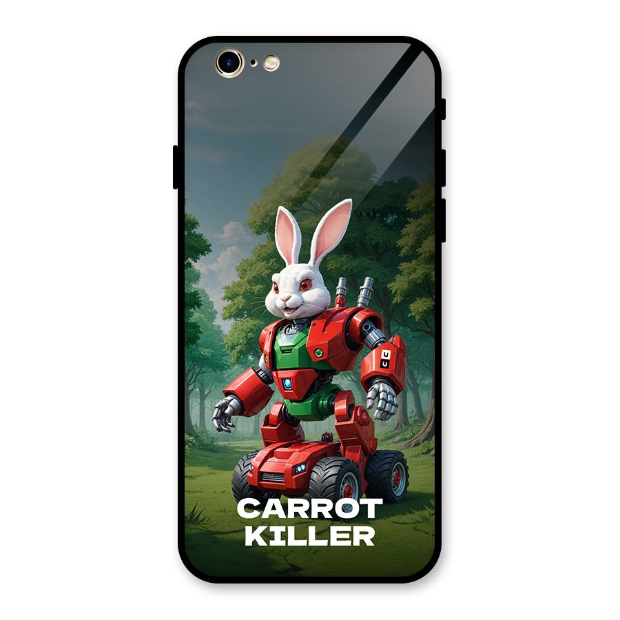 Carrot Killer Glass Back Case for iPhone 6 6S