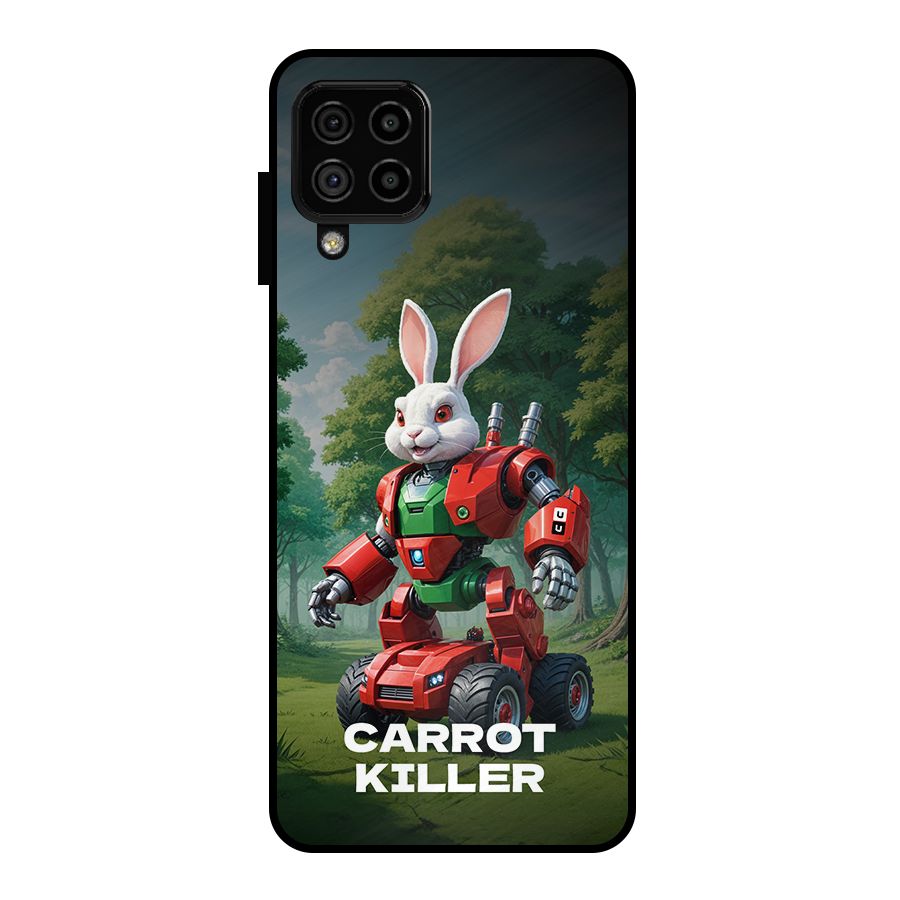 Carrot Killer Metal Back Case for Galaxy A22 4G
