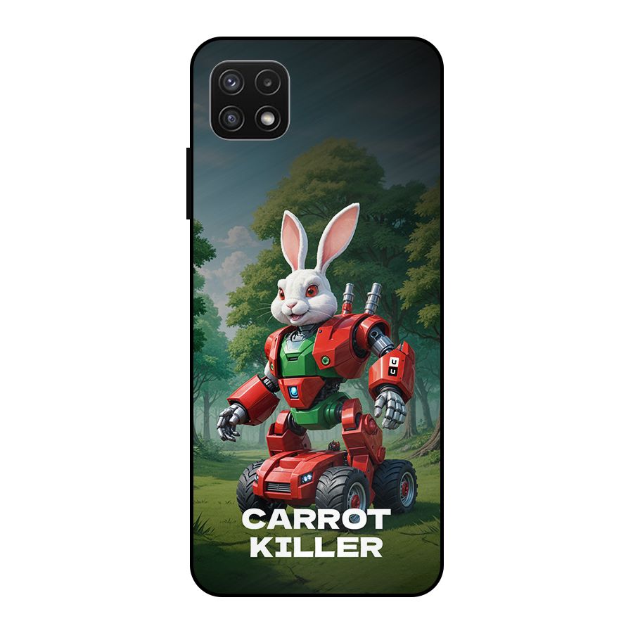 Carrot Killer Metal Back Case for Galaxy A22 5G